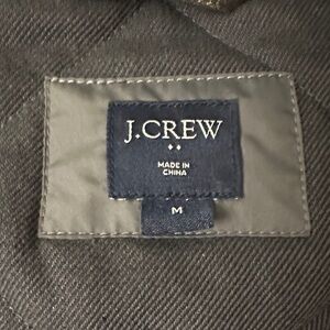 J.Crew Charcoal Quilted Jacket
